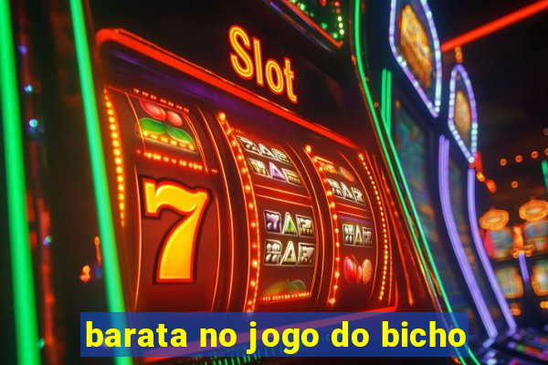 barata no jogo do bicho